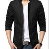 Slim Jacket Style Collar Zipper