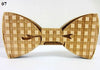 Solid Good Wood Hip Hop Bow Tie