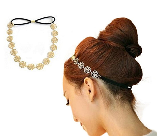 Flower Elastic Hair Head Band