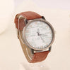 Newspaper Jean Fabric Band Wristwatch