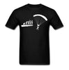 Skydiver Funny Printed T Shirt
